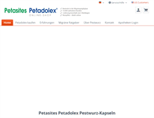 Tablet Screenshot of petadolex.eu